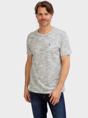 Акція на Футболка бавовняна чоловіча U.S. Polo Assn 291565153 S Сіра від Rozetka