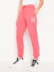 Акція на Спортивні штани жіночі Armani Exchange 63423795 XL Рожеві від Rozetka