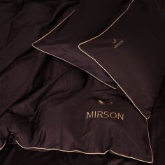 Акція на Підковдра MirSon Сатин 0211 Cacao Corner 143х210 см від Rozetka
