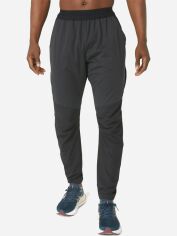 Акція на Спортивні штани утеплені чоловічі ASICS Winter Run Pant 2011C870-001 2XL Чорні від Rozetka