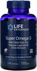 Акція на Life Extension Super Omega-3, 240 Softgels (LEX-19862) від Stylus