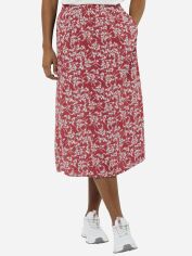 Акція на Спідниця міді літня жіноча Jack Wolfskin Sommerwiese Skirt 1508851-8776 M Рожева від Rozetka