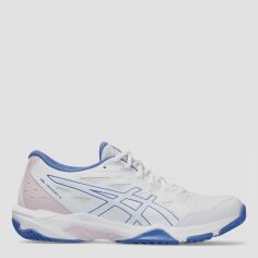 Акція на Жіночі кросівки для волейболу ASICS Gel-Rocket 11 1072A093-102 37.5 (6.5US/4.5UK) 23.5 см Білий/Синій від Rozetka