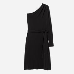Акція на Плаття міді осіннє жіноче H&M 0721589_9 XS Чорне (СА2000002025924) від Rozetka
