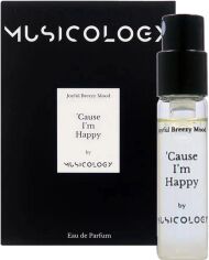Акція на Пробник Парфумована вода унісекс Musicology Cause I'm Happy 2 мл від Rozetka