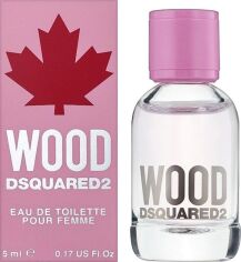 Акція на Мініатюра Туалетна вода унісекс Dsquared2 2 Wood 5 мл від Rozetka