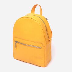Акція на Рюкзак жіночий шкіряний Shvigel leather-16306 Жовтий від Rozetka