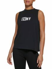 Акція на Майка жіноча DKNY 660818863 XS Чорна від Rozetka
