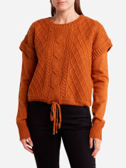 Акція на Джемпер жіночий DKNY 663262130 XL Коричневий від Rozetka