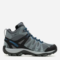 Акція на Чоловічі черевики високі для трекінгу Merrell Accentor 3 Mid Wp J037349 44 (10US/9.5UK) 28 см Сірий/Синій від Rozetka