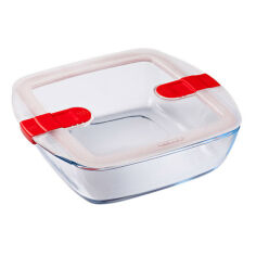 Акція на Форма для запекания стеклянная 25х22х7 см Cook-Heat Pyrex 212PH00/7644 від Podushka