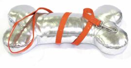 Акція на Поводок для собак Croci Leatherette лаковый 120х1 см оранжевый (C5079711) від Stylus
