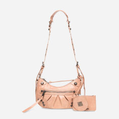 Акція на Сумка крос-боді через плече жіноча Steve Madden SM13000877 Персикова від Rozetka