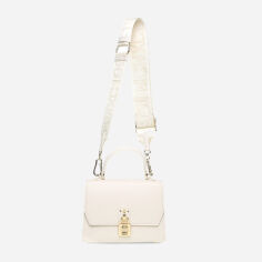 Акція на Сумка крос-боді через плече жіноча Steve Madden SM13001215 Бежева від Rozetka