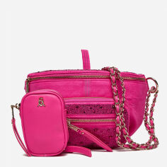 Акція на Сумка крос-боді через плече жіноча Steve Madden SM13000640 Рожева від Rozetka