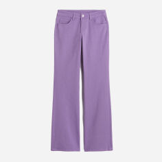 Акція на Джинси Кльош жіночі H&M XAZ448294YDQJ 36 Бузкові від Rozetka