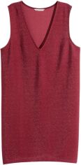Акція на Топ жіночий H&M XAZ129568JAPL S Бордовий від Rozetka