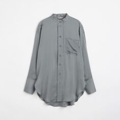Акція на Блузка жіноча H&M 061086149 L Сіра від Rozetka