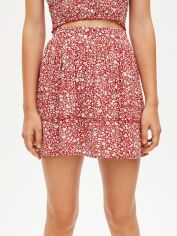 Акція на Спідниця міні літня жіноча Pull & Bear XAZ295770ZGHB S Цегляна від Rozetka