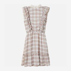 Акція на Плаття коротке літнє жіноче H&M XAZ128663FWQL 38 Сіре з рожевим від Rozetka