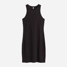 Акція на Плаття коротке літнє жіноче H&M XAZ389154PNFA S Чорне від Rozetka