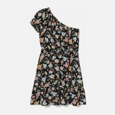 Акція на Сукня коротка літня жіноча H&M XAZ379898ZXVV 48 Чорна від Rozetka