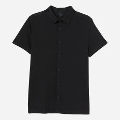 Акція на Сорочка бавовняна чоловіча H&M XAZ167887OOSL XS Чорна від Rozetka