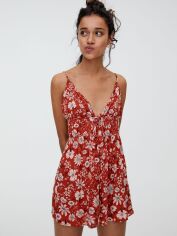 Акція на Комбінезон жіночий Pull & Bear XAZ295813EXTC M Цегляний від Rozetka