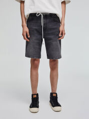 Акція на Шорти джинсові чоловічі Pull & Bear XAZ373958VSVL 38 Темно-сірі від Rozetka