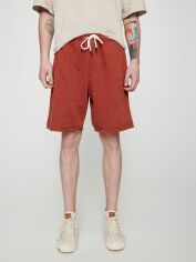 Акція на Шорти чоловічі Pull & Bear XAZ373881NEPD XS Цегляні від Rozetka