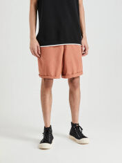 Акція на Шорти чоловічі Pull & Bear XAZ373976TSGR XS Блідо-цегляні від Rozetka