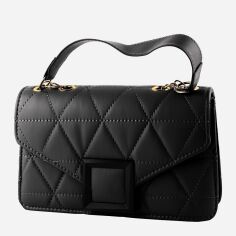 Акція на Сумка крос-боді через плече жіноча Valiria Fashion 5DETAA8688-2 Чорна від Rozetka