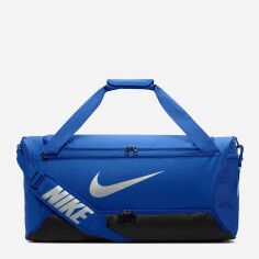 Акція на Сумка спортивна тканинна велика Nike BRSLA M DUFF - 9.5 DH7710-480 Синя від Rozetka