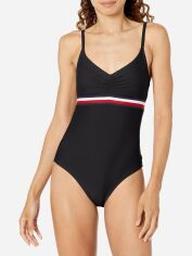 Акція на Суцільний купальник жіночий Tommy Hilfiger 77110720 XS Чорний від Rozetka