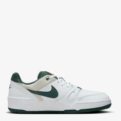 Акція на Чоловічі низькі кеди Nike Full Force Low Cob HF1739-100, розмір 45 (11 US), 29 см, білий/темно-зелений від Rozetka