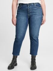 Акція на Джинси Slim Fit жіночі GAP 915184825 34 Сині від Rozetka