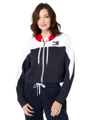 Акція на Толстовка на блискавці з капюшоном жіноча Tommy Hilfiger 478117789 XL Різні кольори від Rozetka
