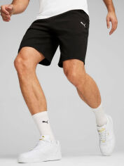 Акція на Шорти бавовняні короткі чоловічі Puma Rad/Cal Shorts 67891801 XL Чорні від Rozetka