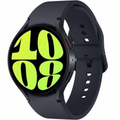 Акція на Смарт-часы Samsung Galaxy Watch6 44mm 2/16Gb Black (SM-R940NZKASEK) від MOYO