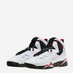 Акція на Підліткові кросівки для хлопчика Nike Jordan True Flight Gs 343795-160 37.5 (5YUS) Білі від Rozetka