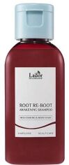 Акція на Шампунь для росту волосся La'dor Root Re-Boot Awakening Shampoo Red Ginseng&Beer Yeast з женьшенем 50 мл від Rozetka