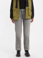 Акція на Джинси Regular Fit жіночі Levi`s Low Pro 452891702 24 Сірі від Rozetka