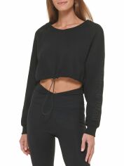 Акція на Світшот жіночий Donna Karan NY (DKNY) 210494117 XS Чорний від Rozetka