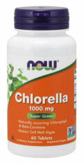 Акція на Now Foods Chlorella 1000 mg, 60 Tablets від Stylus