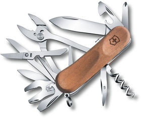 Акція на Швайцарский нож Victorinox Delemont EvoWood S557 (2.5221.S63) від Rozetka UA