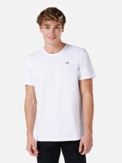 Акція на Футболка бавовняна довга чоловіча Colin's CL1068565-WHT 3XL Біла від Rozetka