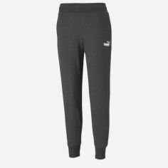Акція на Спортивні штани жіночі Puma Ess Sweatpants Tr Cl 58684207 XL Темно-сірі від Rozetka