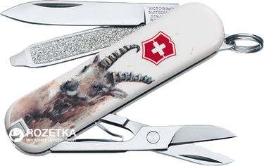 Акция на Швейцарский нож Victorinox Classic Capricorn (0.6223.L1610) от Rozetka UA