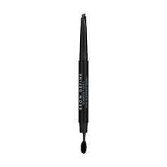 Акція на Олівець для брів Make Up Academy Brow Define Eyebrow Pencil With Blending Brush, Mid Brown, 0.25 г від Eva