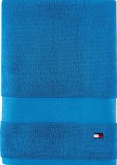 Акція на Рушник бавовняний Tommy Hilfiger банний 76х138 см Modern American Solid Cotton Bath Towel Синій від Rozetka